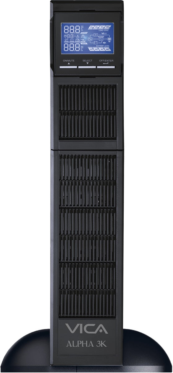 UPS Online doble conversión Rack ALPHA 3K 220 3KVA/3KW - 8 NEMA 5-15/20R protegidos, entrada NEMA L5-30P 110/300Vca, salida 208/240Vca, 1 NEMA L5-30R UPS Online doble conversión Rack ALPHA 3K 220 3KVA/3KW - 8 NEMA 5-15/20R protegidos, entrada NEMA L5-30P 110/300Vca, salida 208/240Vca, 1 NEMA L5-30R